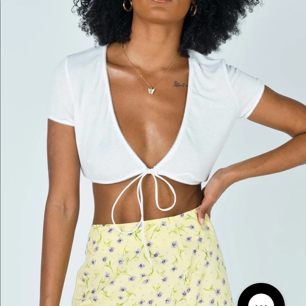 Princess Polly Torie Top White